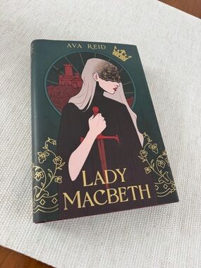 Lady Macbeth by Ava Reid - Dark Green Cover with Gold Accents
